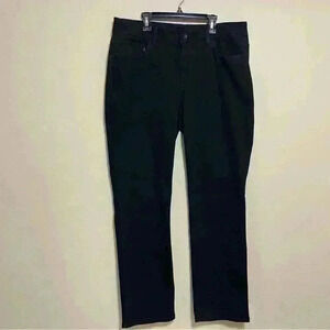 Lee Women's Perfect Fit Straight Leg Jeans Black Size 16 Medium